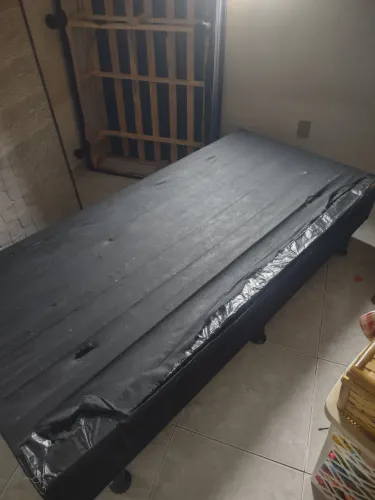 Cama box + colchão