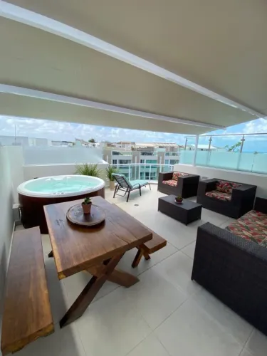 Cobertura Duplex Beira Mar na Praia de Cotovelo 115 metros - Resort In mare bali 