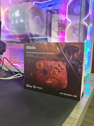 Controle 8BitDo Ultimate 2 Wireless WUCHANG Fallen Feathers TMR 1000Hz Dock