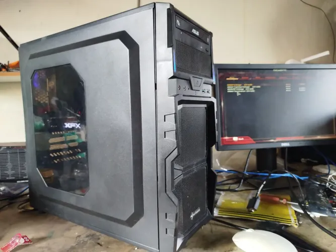 Pc gamer I7 6 geração 24 Gb , SSD 240 HD 500 RTX 580 8GB DDR 6