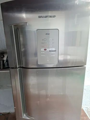 Geladeira brsatemp frost free/ congelador não funciona falta gás