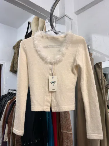 cardigan branco 