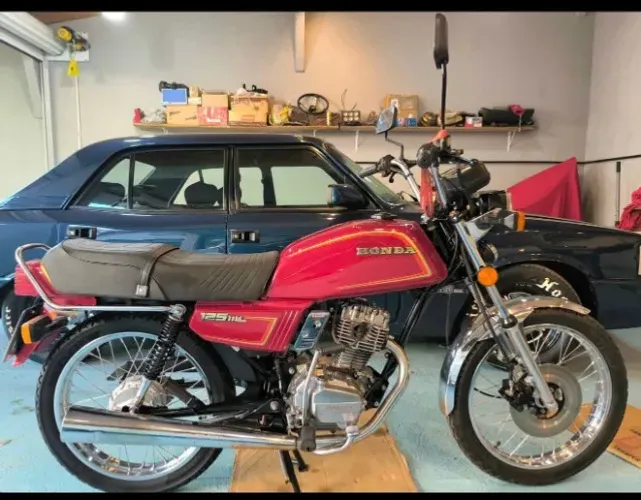 Honda ML 125 1986 Série Ouro Impecável Toda Original De Colecionador