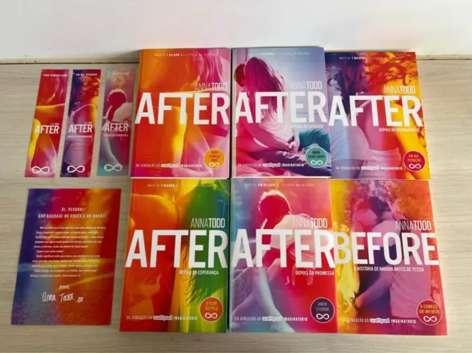 Box Livros After + Before