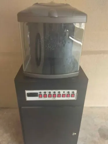 Aquário TL-450 Vidro Curvo+ Móvel MDF + Skimmer + Luminária + Bomba Recalque