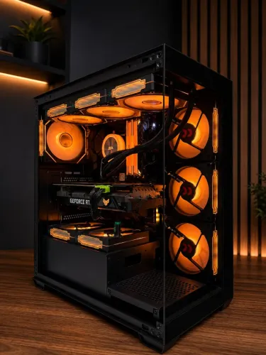 PC GAMER RYZEN 7 + RTX 3070 TUF GAMING AQUÁRIO 12X SEM JUROS