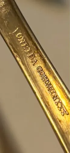 talher antigo marca Oneida Community, peça de colecionador. Ideal para apreciadores Tesour