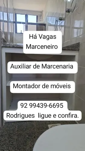 Há vagas