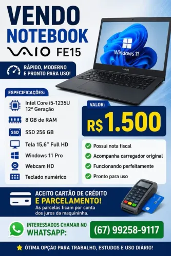 Notebook Vaio