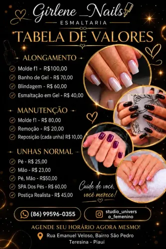 Unha normal e alongamento