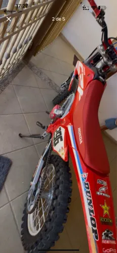 Vende se Crf 250f passada pra 290 feito pelo Júlio preparações  Descarga foco f2 Guidão ox