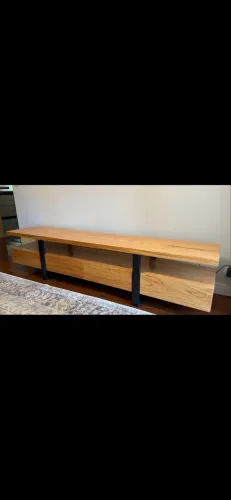 Rack de madeira 2,2m x 45cm