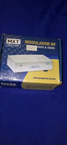 Modulador de Rf de áudio e  vídeo. 