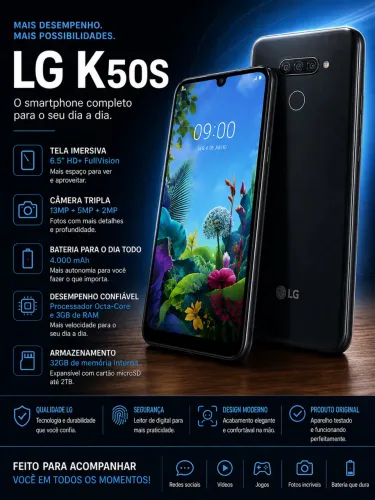Vendo LG K50s