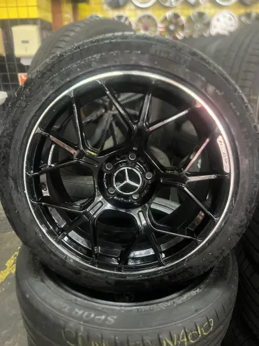 Rodas 18 mercedes + pneus Pirelli SN