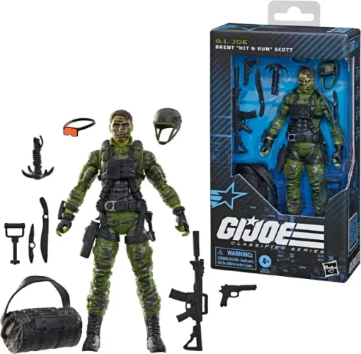 G.I. Joe Classified Series Brent Hit & Run Scott