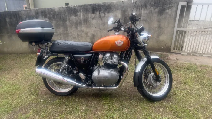 Interceptor 650 Orange Crush 