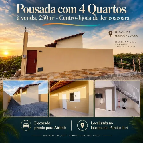 Imóvel comercial, 250 m² no CE em Jijoca de Jericoacoara