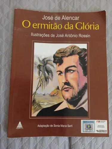 Livro o Ermitão da Glória José de Alencar
