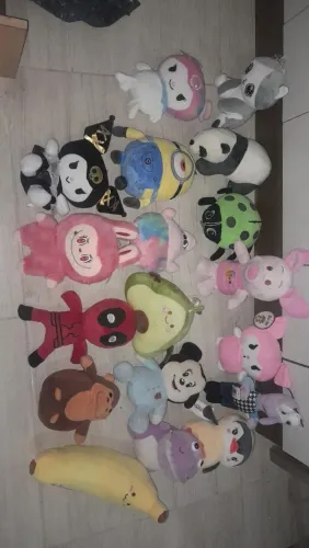 Coleção de pelúcia/ venda de unidades ou conjunto completo