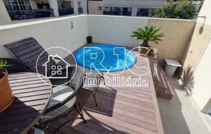 Duplex para venda possui 154 metros quadrados com 3 quartos em Botafogo - Rio de Janeiro -