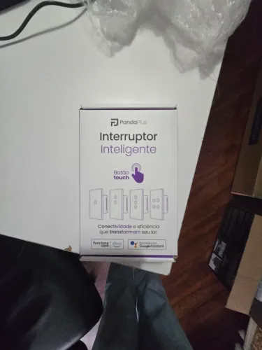 Interruptor inteligente touch 4x4 Panda Plus
