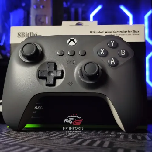 Controle 8BitDo Ultimate C Xbox - Com Fio, Hall Efect