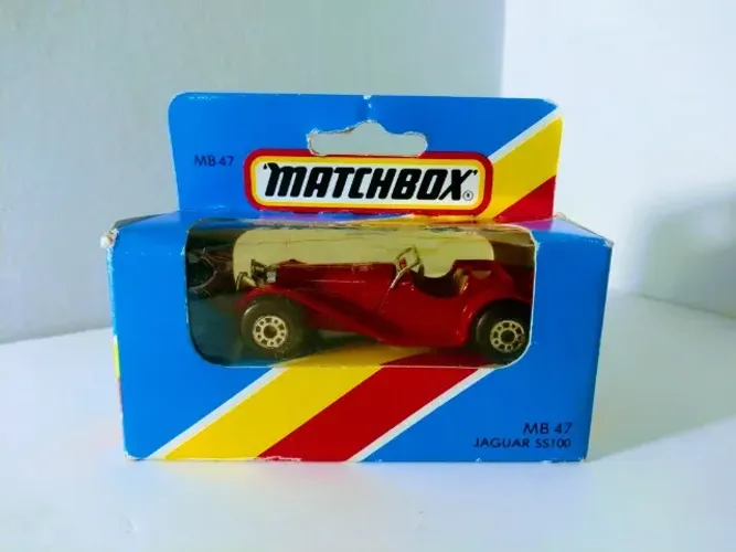 Matchbox Jaguar MB47 SS100 lacrado