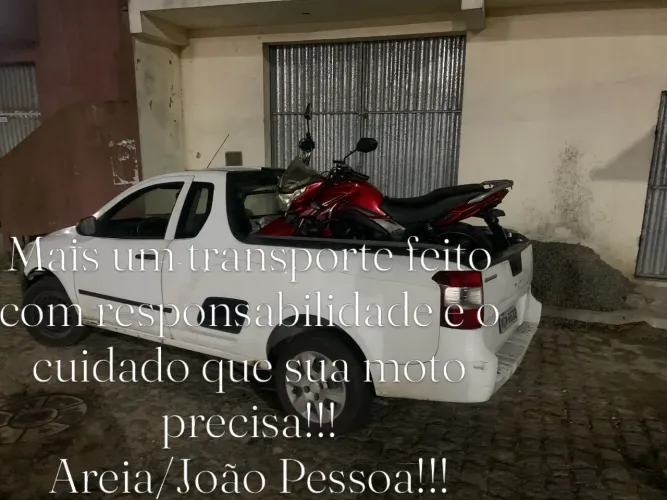 Transpote de motos e frete