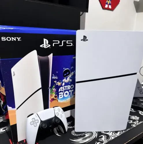 PS5 Slim Digital, completo