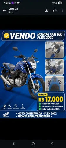 Moto fan 160