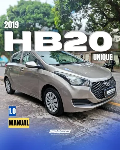Hyundai HB20 Unique 1.0 Flex 12V Mec. 2019