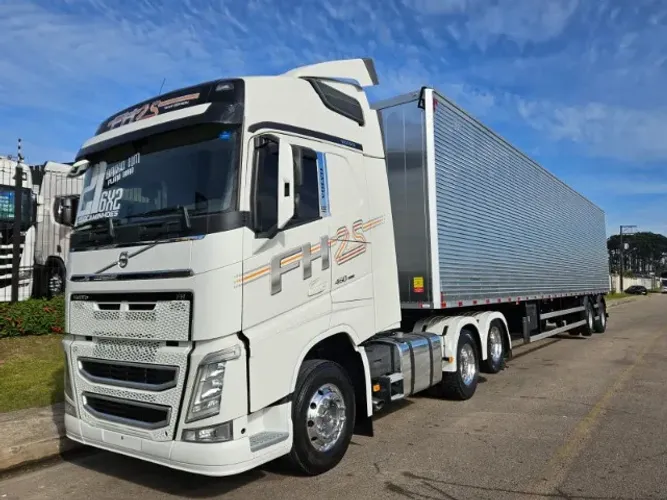 Volvo FH 460 6x2 Ano 21 Euro 5 Plano Ouro + Baú 2 Eixos Nostra 0km 30 plts 15.40 x 2.90