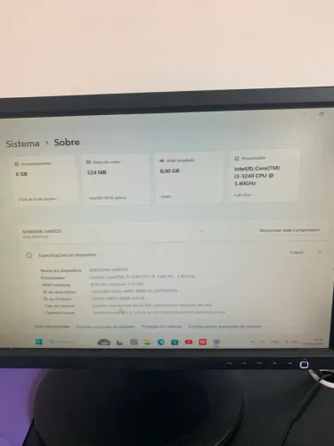 Computador Completo + Mesa e Cadeira