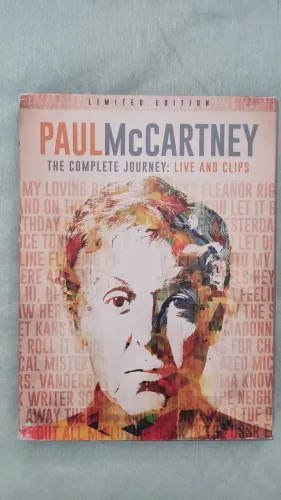 Paul McCartney The Complete Journey Live And Clips DVD - Edição Limitada Com 66 Músicas