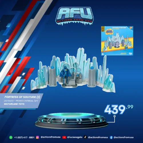 Mcfarlane Toys - Fortress Of Solitude 