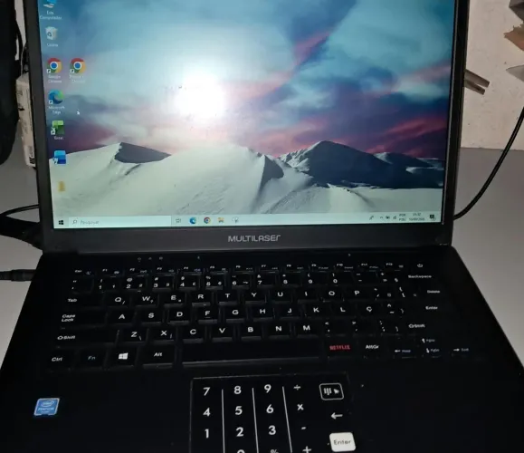 Notebook Multilaser 14 Pol. Pentium 4gb 64gb Win. 10 Preto Preto