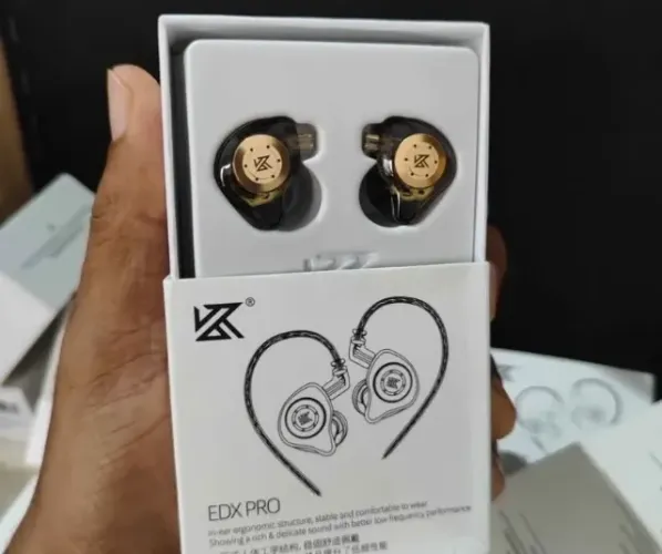 Fone KZ EDX Pro com Microfone
