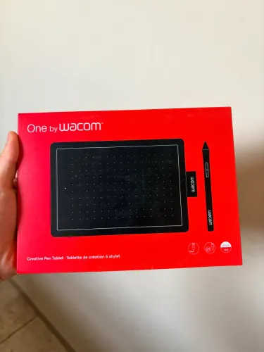 Mesa Digitalizadora One By Wacon CTL472 (Preta e Vermelha)