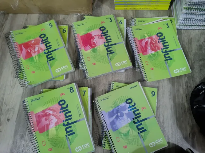 KIT COMPLETO 10 APOSTILAS 8º ANO COC