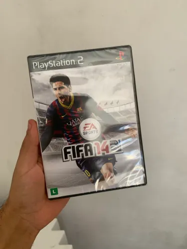 Jogo fifa 14 ps2 novo lacrado original PlayStation 2 play futebol gamer 2014 oficial raro