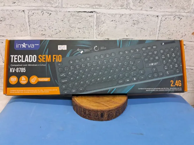 Teclado Sem Fio Inova KV-8785