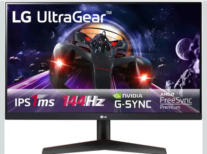 Monitor Gamer LG UltraGear 24? 144Hz IPS - 24GN600 (1ms / HDR10 / FreeSync)