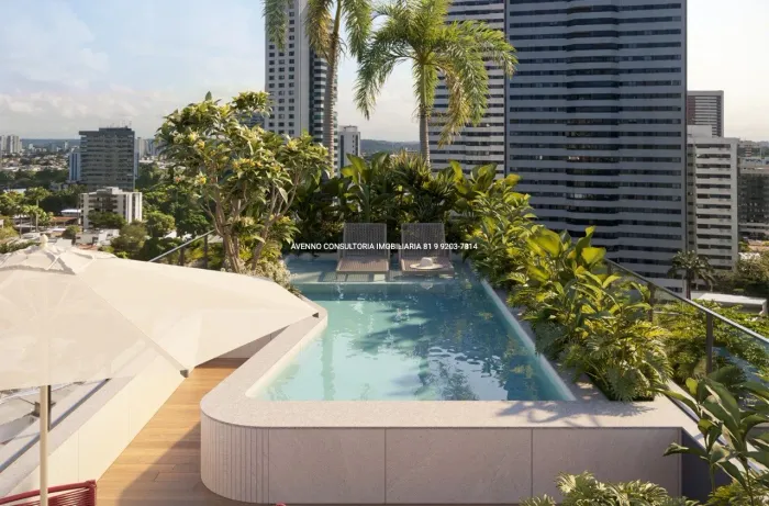 Construtor vende apartamento de 3 suites em Casa Forte 103m²