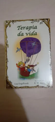 Livro "Terapia da vida" lacrado