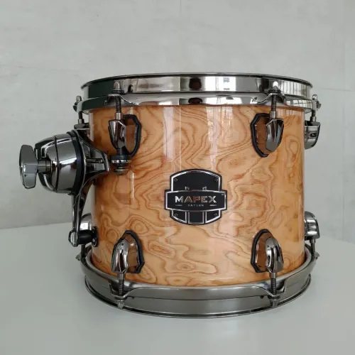 Tom Mapex Saturn V MH Exotic, Natural Maple Burl, 10x9