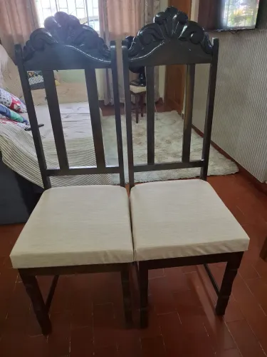 Vendo 6 cadeiras macaiba