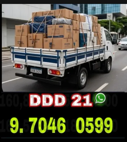 Frete e Mudança Completa com Carga e Descarga