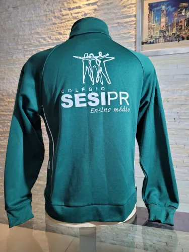 Jaqueta de uniforme colégio SESI Pr