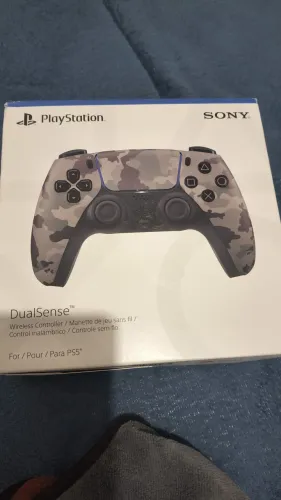 Controle camuflado lacrado ps5